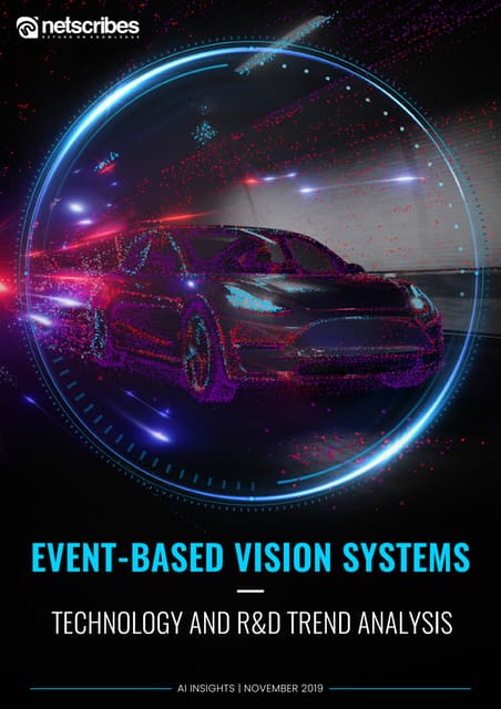 Event-Based Vision Systems – Technology and R&D Trends Analysis Report