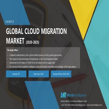 Global Cloud Migration Market (2020 - 2025) - Mordor Intelligence