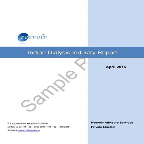 Indian dialysis industry report