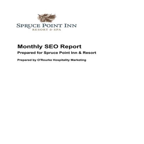 Sample monthly-seo report
