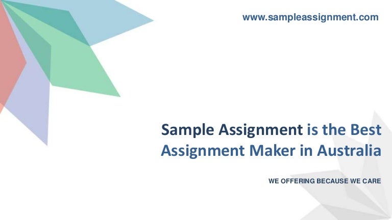 Best Assignment Maker: Online Assignment Maker for Australian Students