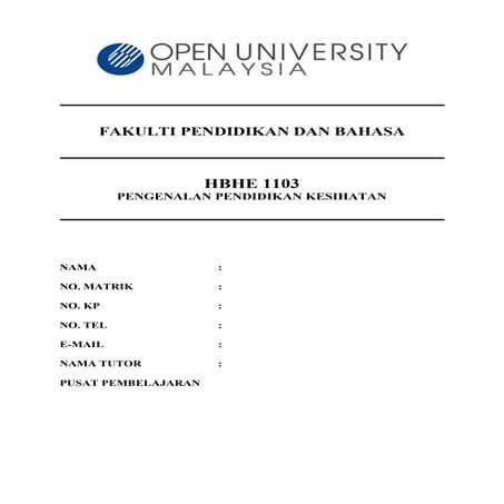 Sample assignment pk