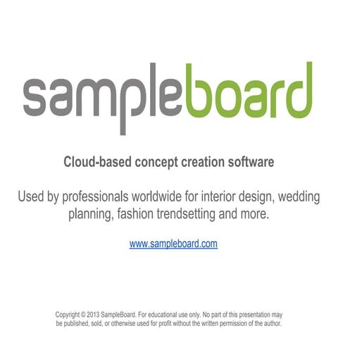 Mood Board Creator for Wedding Planning Institutions