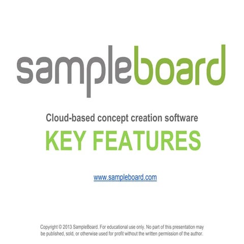 Sampleboard