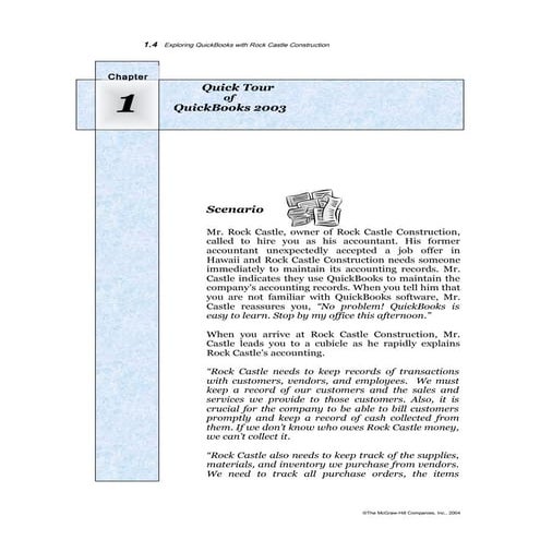 Quickbook Complete notes