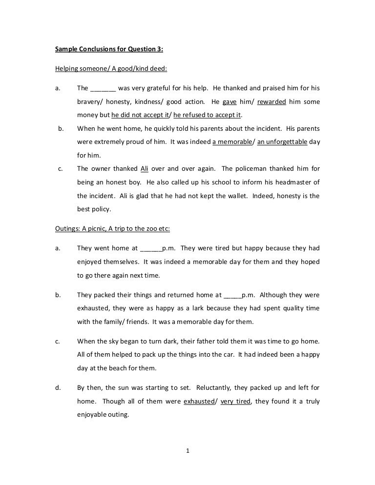 Ending conclusion with a question picture