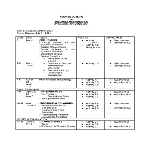 sample course outline in discrete mathematics.docx