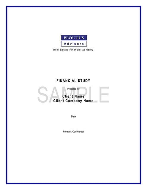 Development Financial Study