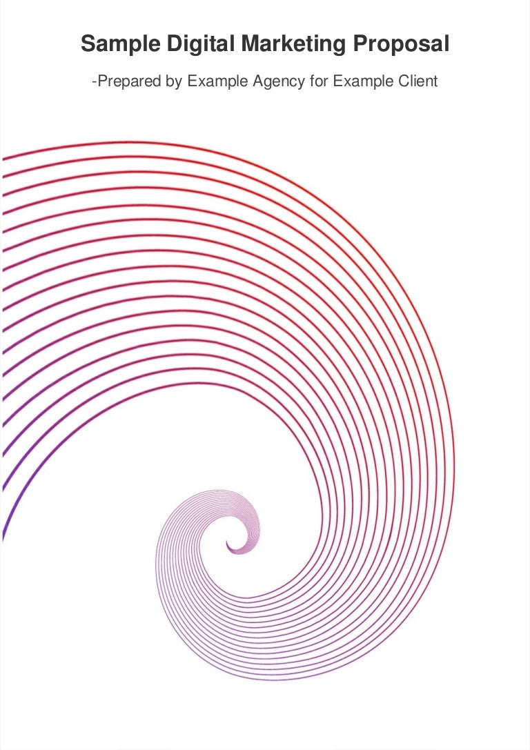 Digital Marketing Proposal