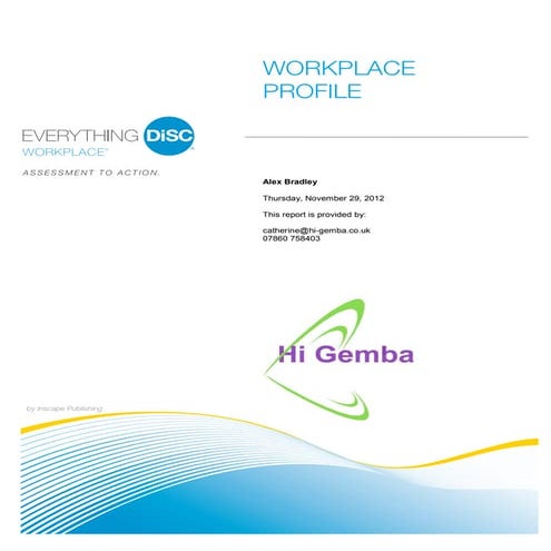 Sample di sc new workplace report