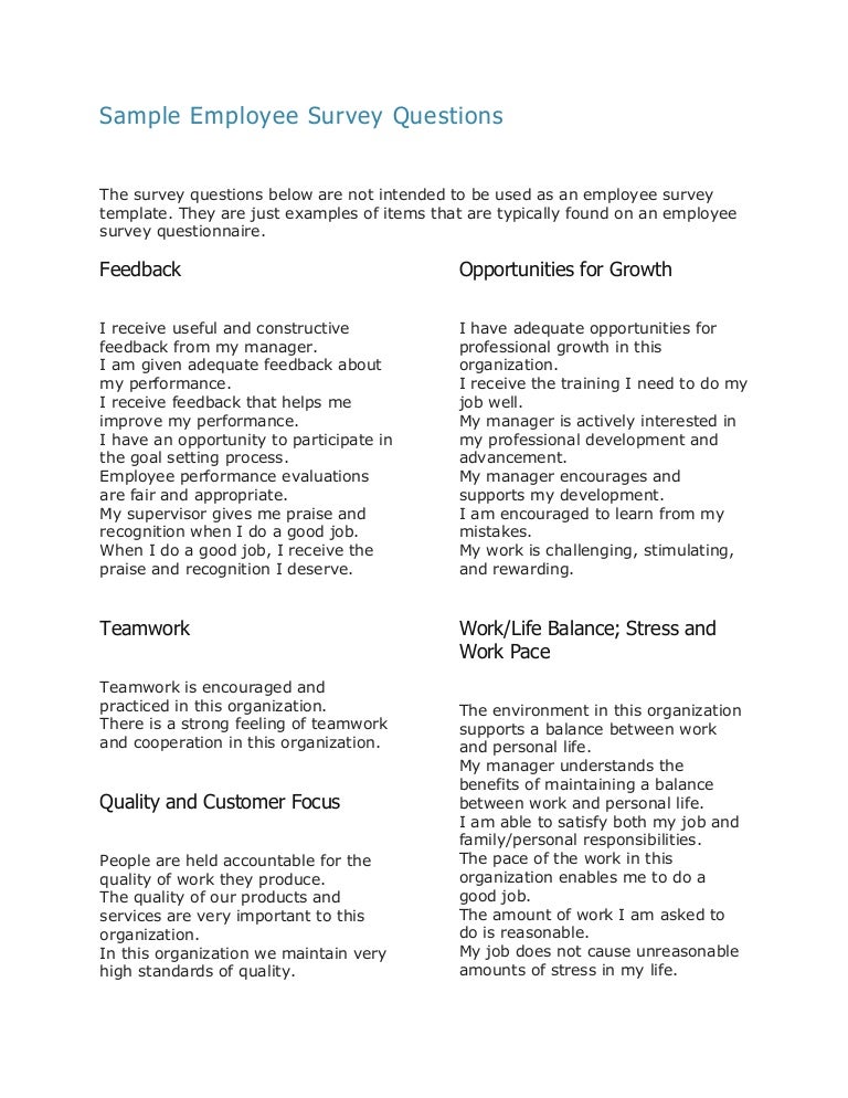 manager feedback questions
