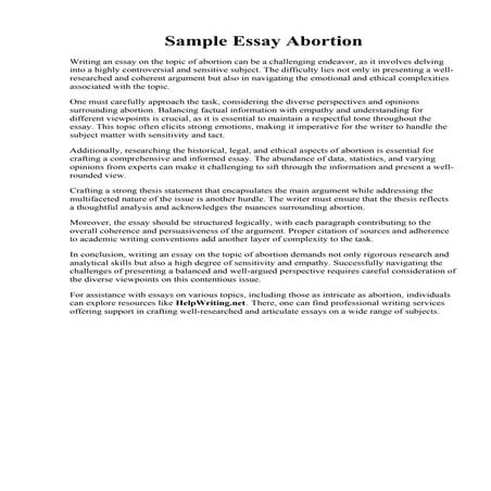 Sample Essay Abortion.pdf