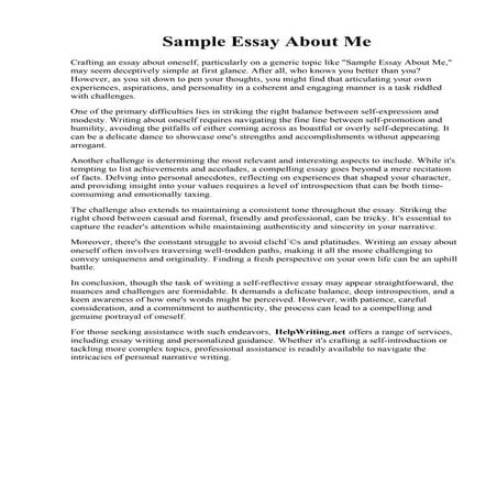 Sample Essay About Me.pdf