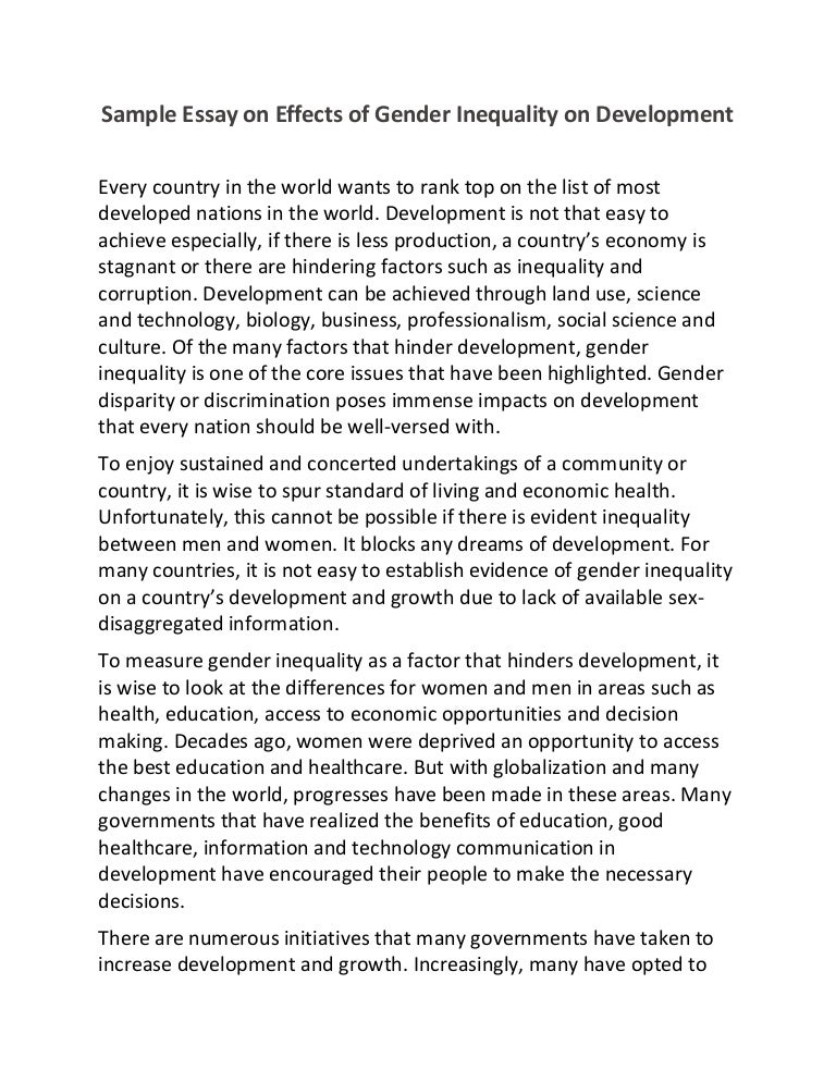 Descriptive Essay Beach Persuasive Essays On Gun Control also Thesis Statement For Definition Essay Sampleessayoneffectsofgenderinequalityondevelopmentlvaappthumbnailjpgcb Essay On Lowering The Drinking Age