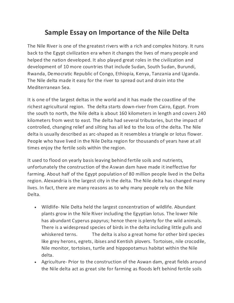 Gift of the nile image