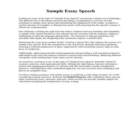 Sample Essay Speech.pdf