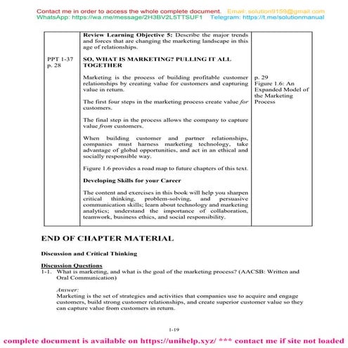 Solution Manual Principles of Marketing 19th Edition by Kotler & Armstrong & Balasubramanian.pdf