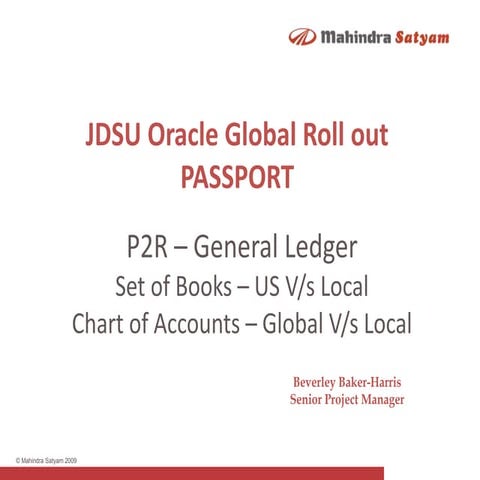 Sample Oracle GL Set of Books l set of books and co a