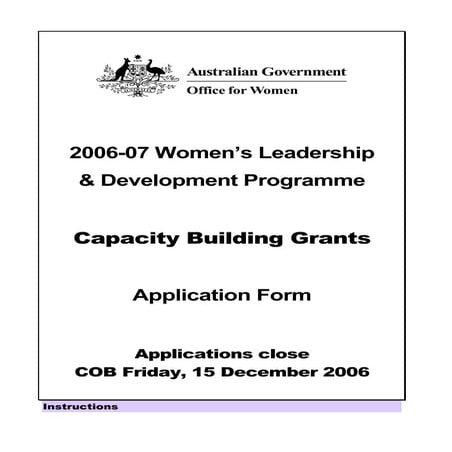 Sample Grant Application Form2