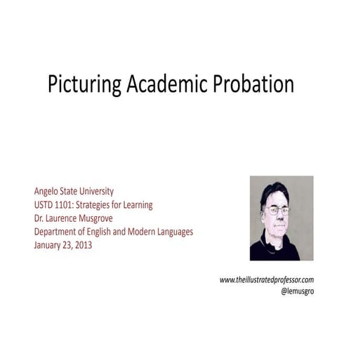 Picturing Academic Probation