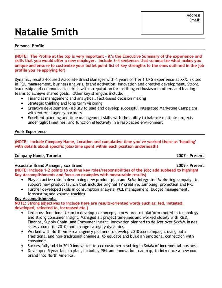 key strengths list