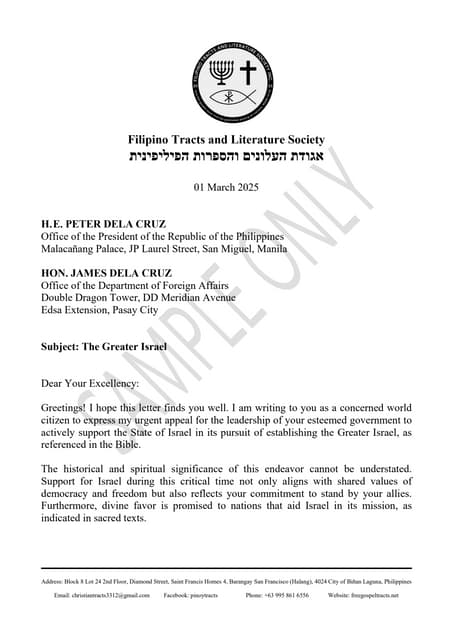 Sample Letter - The Greater Israel - Promise Keeper.pdf