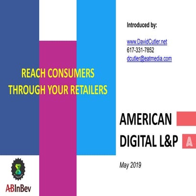 Sample mates marcom for abi by american digital from david cutler 2019