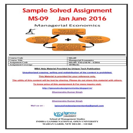 MS-09 JAN JUNE 2016 SOLVED ASSIGNMENT