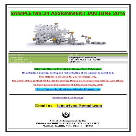 MS-24 JAN JUNE 2016 SOLVED ASSIGNMENT