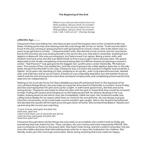 Sample of did you think id crumble