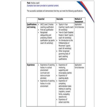 sample of person specification.pptx