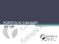 “ Sample Portfolio, The Finstem Way “  