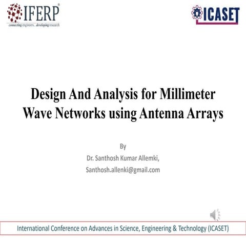 Design And Analysis for Millimeter Wave Networks using Antenna Arrays