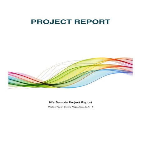 Finline sample project report for bank loan