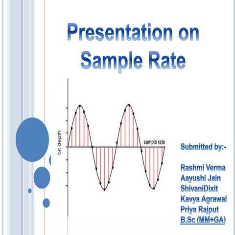 Sample rate