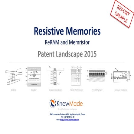 Sample Resistive Memory Patent Landscape | PDF
