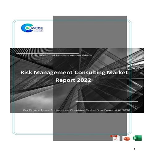 Sample Risk Management Consulting Market Report 2022 - Cognitive Market ...