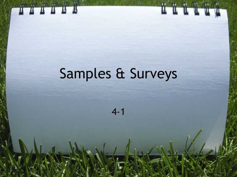 Samples