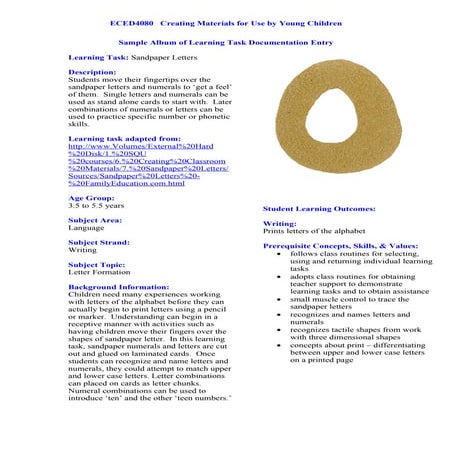 Sample sandpaper | DOC