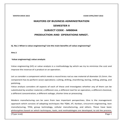 Sample sem 2 winter 2015