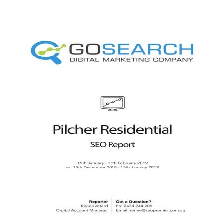 Sample SEO Report Template