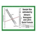 Sample size estimated by Altman's Nomogram and Lehr's formula by S. Lakshmanan, Psychologist.pdf