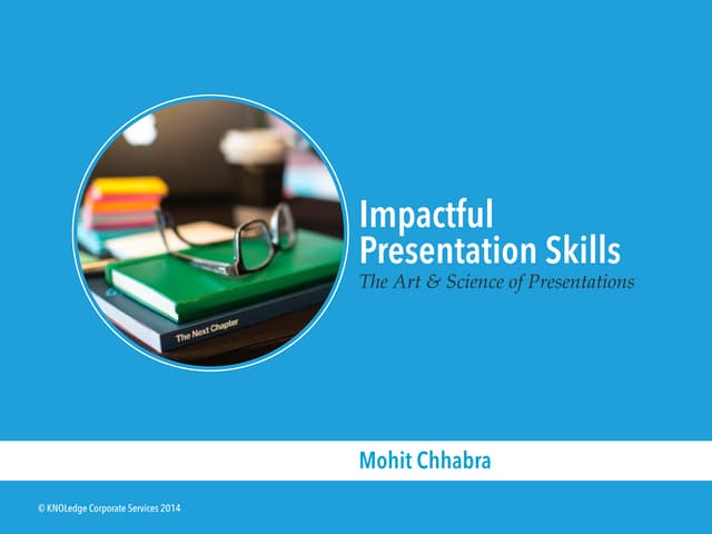 Sample Slides from the Impactful Presentation Skills Workshop