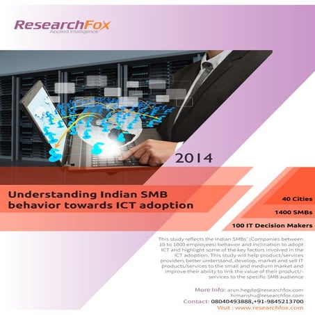 Sample smb ICT adoption in India