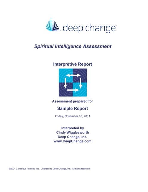 Sample sq21reportdeepchange