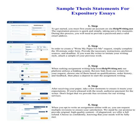 Sample Thesis Statements For Expository Essays | PDF