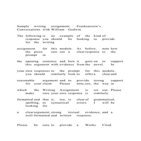 SamplewritingassignmentFrankenstein’sConversationswith.docx