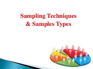 RESEARCH METHOD - SAMPLING