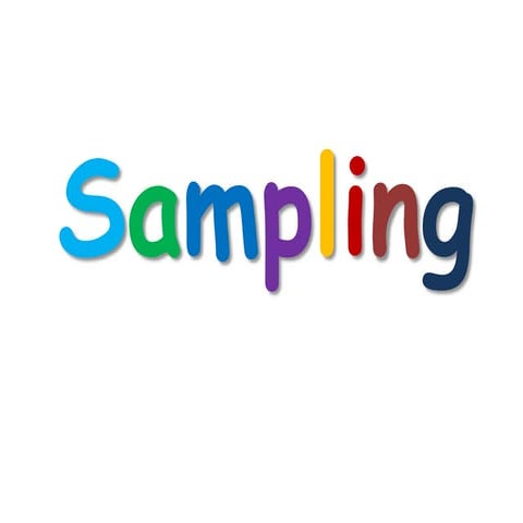 Sampling