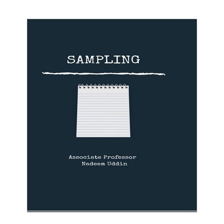 Sampling